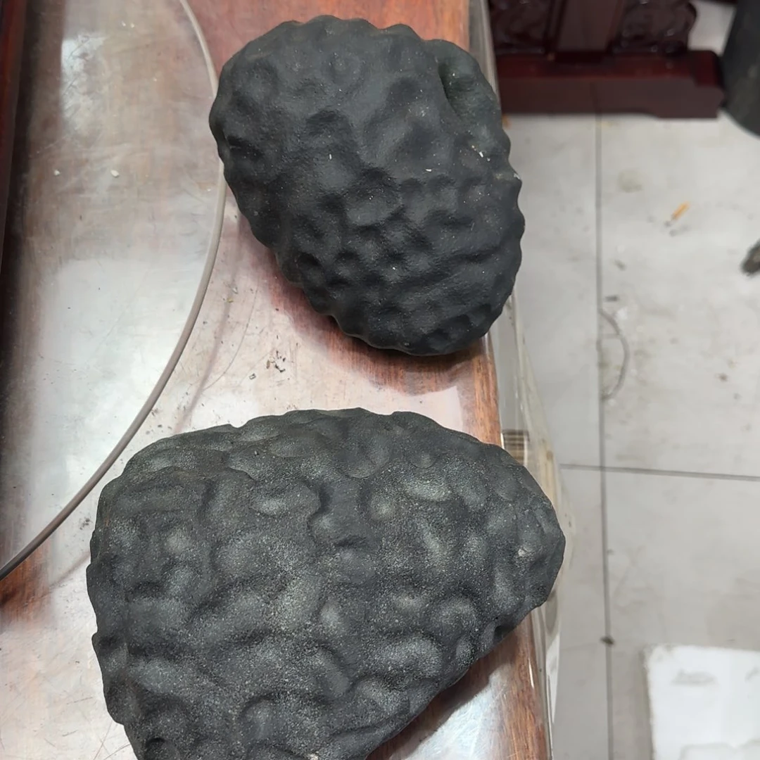 紫****6玻璃陨石奇石上一个