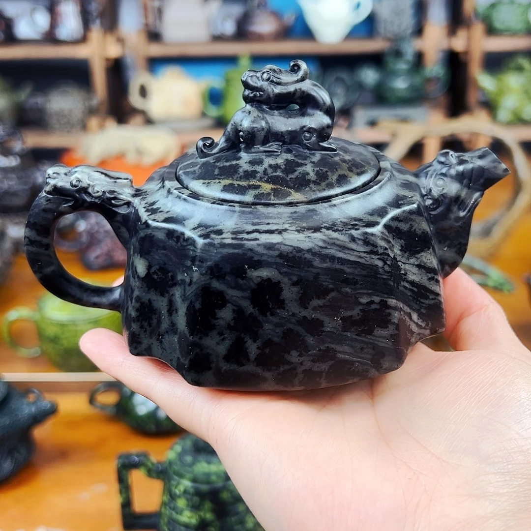 茶空间天然原石冰碛料新***连