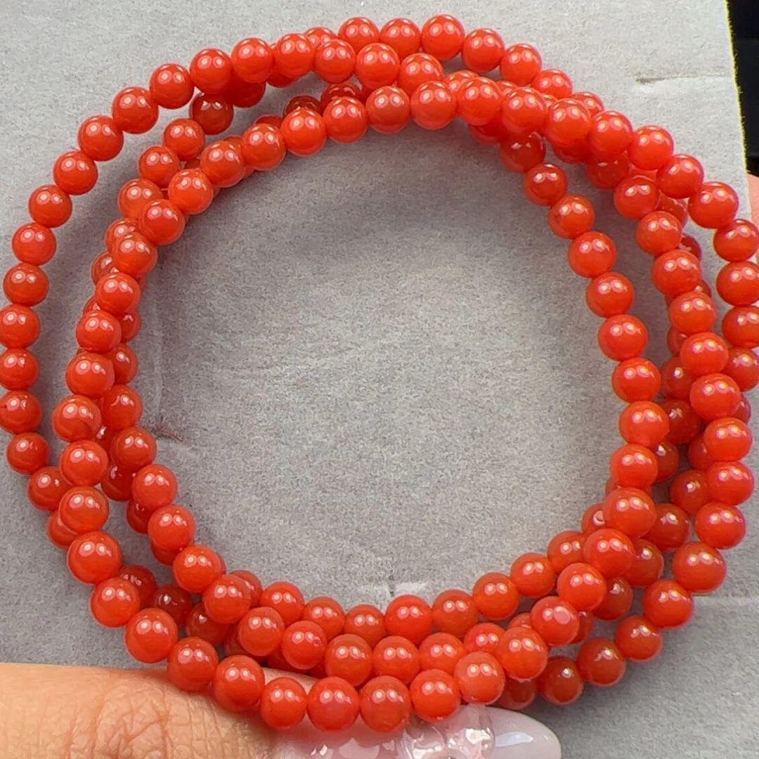 未镶嵌手串南红玛瑙