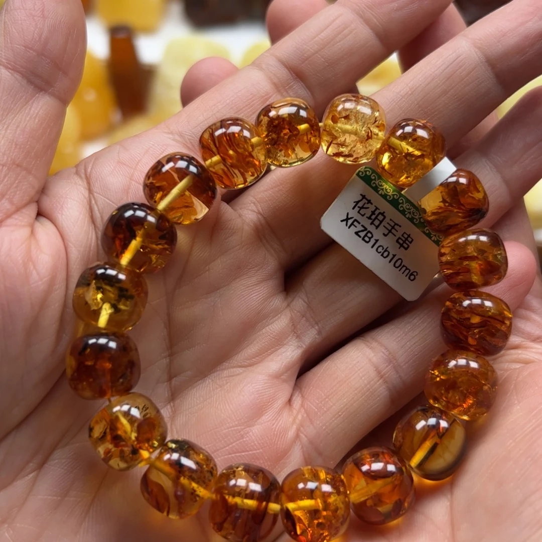 琥珀未镶嵌珠宝奇石