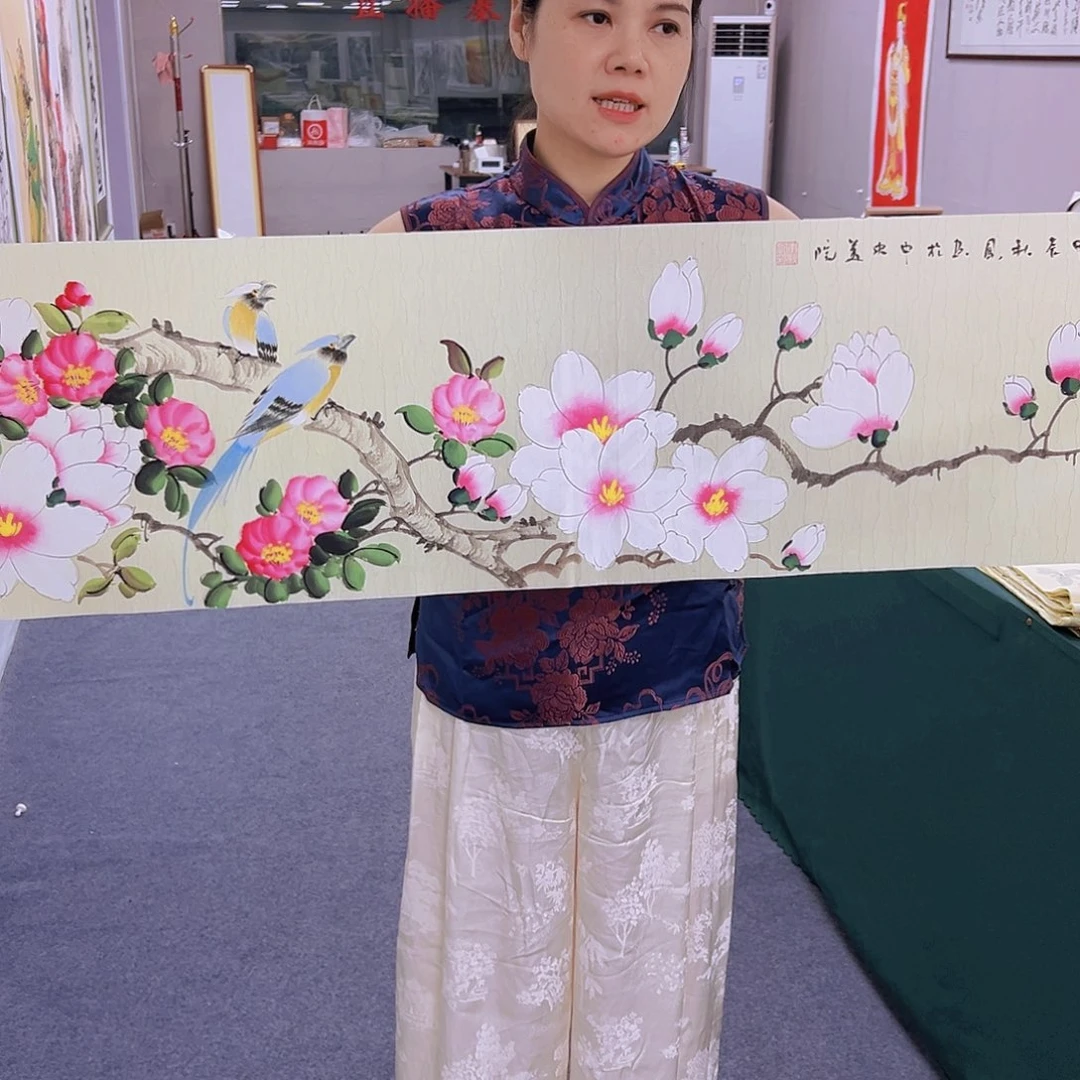 国画宣纸国画纯手绘作品