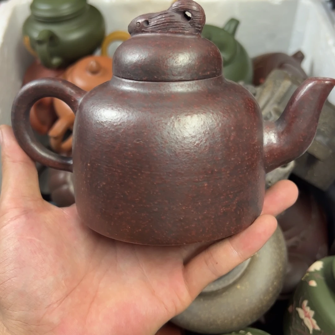 茶壶紫砂宜兴原矿紫砂壶400毫升容量