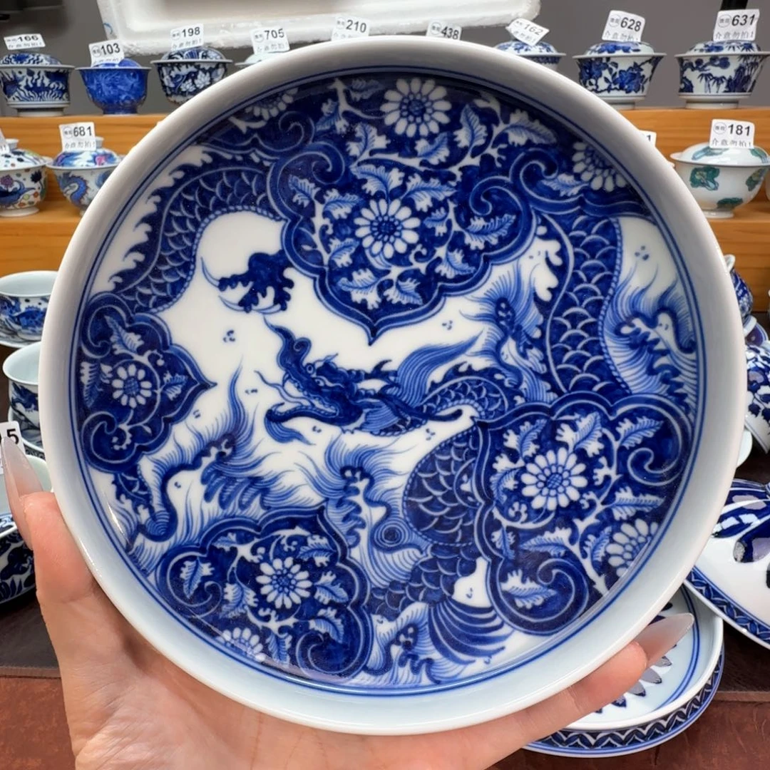 微瑕景德镇陶瓷杯子