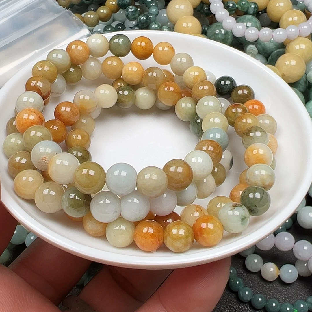 翡翠手链未镶嵌倾**雅货主老华