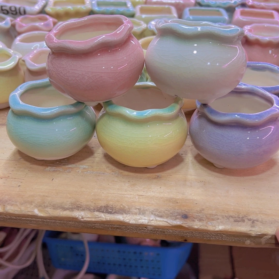 陶瓷花盆当场凑满12包邮