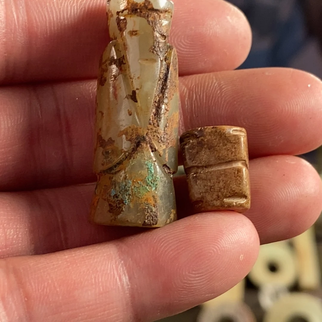 和田玉挂件未镶嵌纵**海