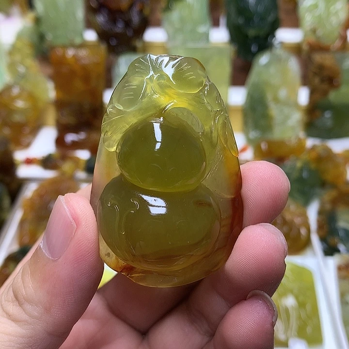 蛇纹石玉未镶嵌珠宝半成品