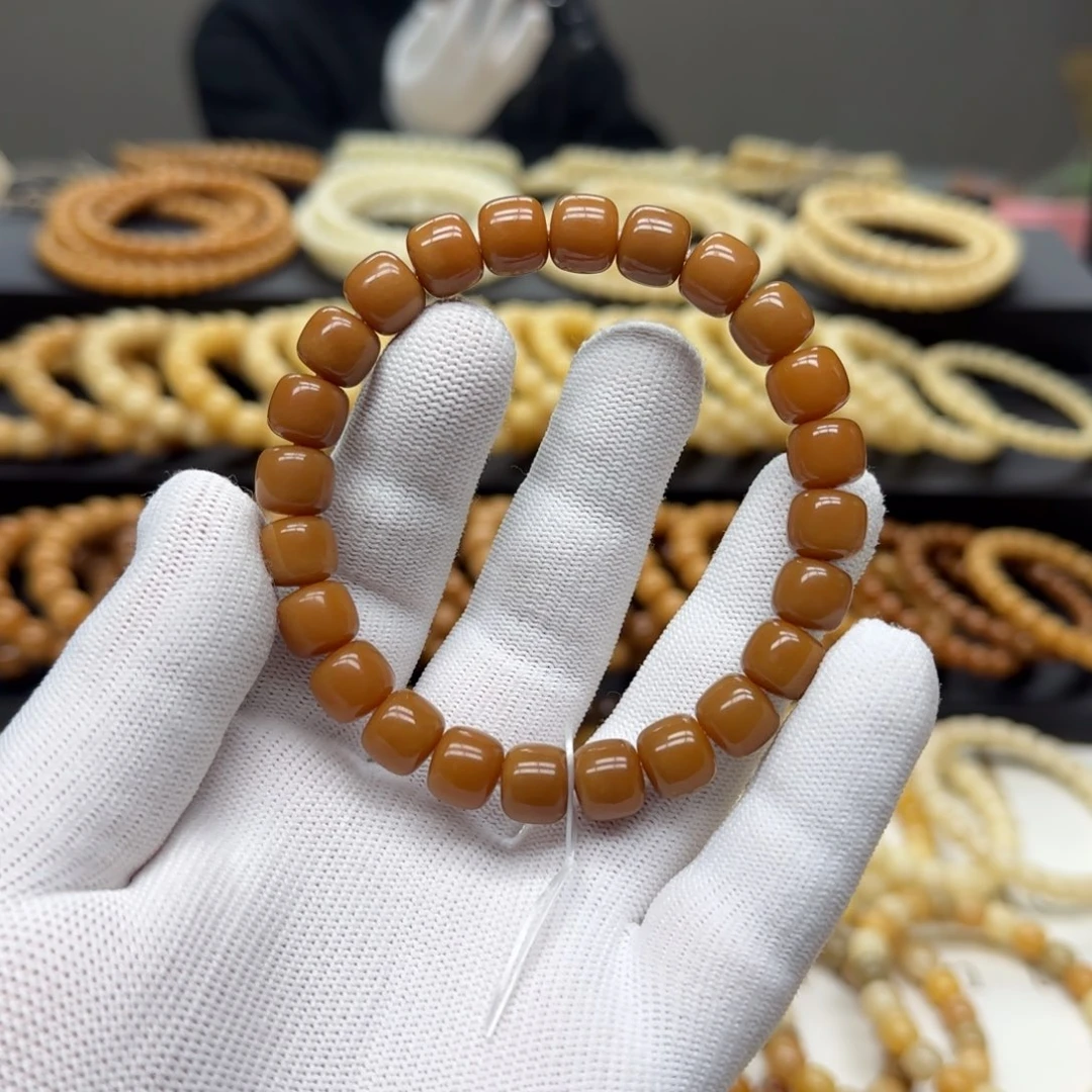 手串菩提根/象牙果9×10 11年 精工