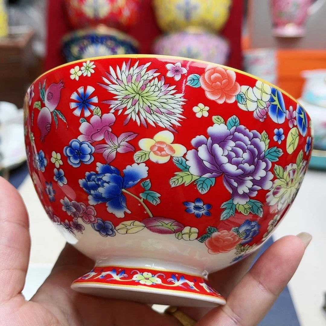 【闪购商品】珐琅4.5寸1个………………
