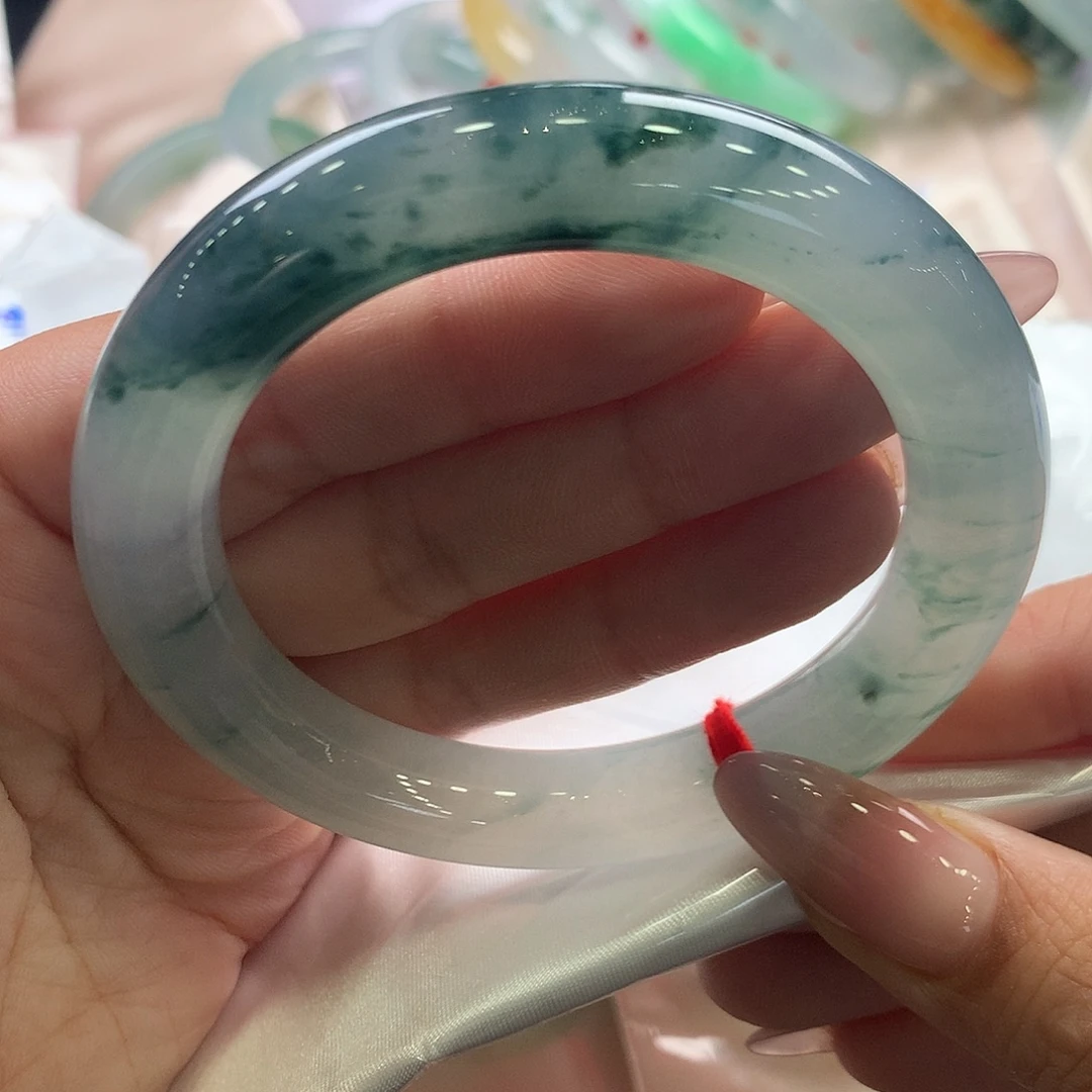 未镶嵌手镯（圆镯）翡翠56.9圆