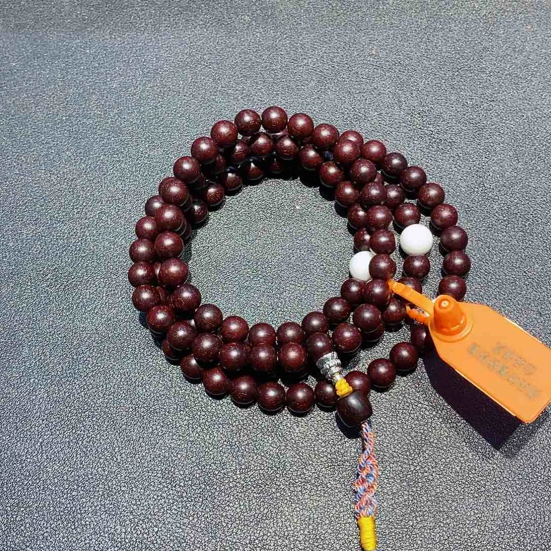 小叶紫檀手串/手链星***海0.8精工高满