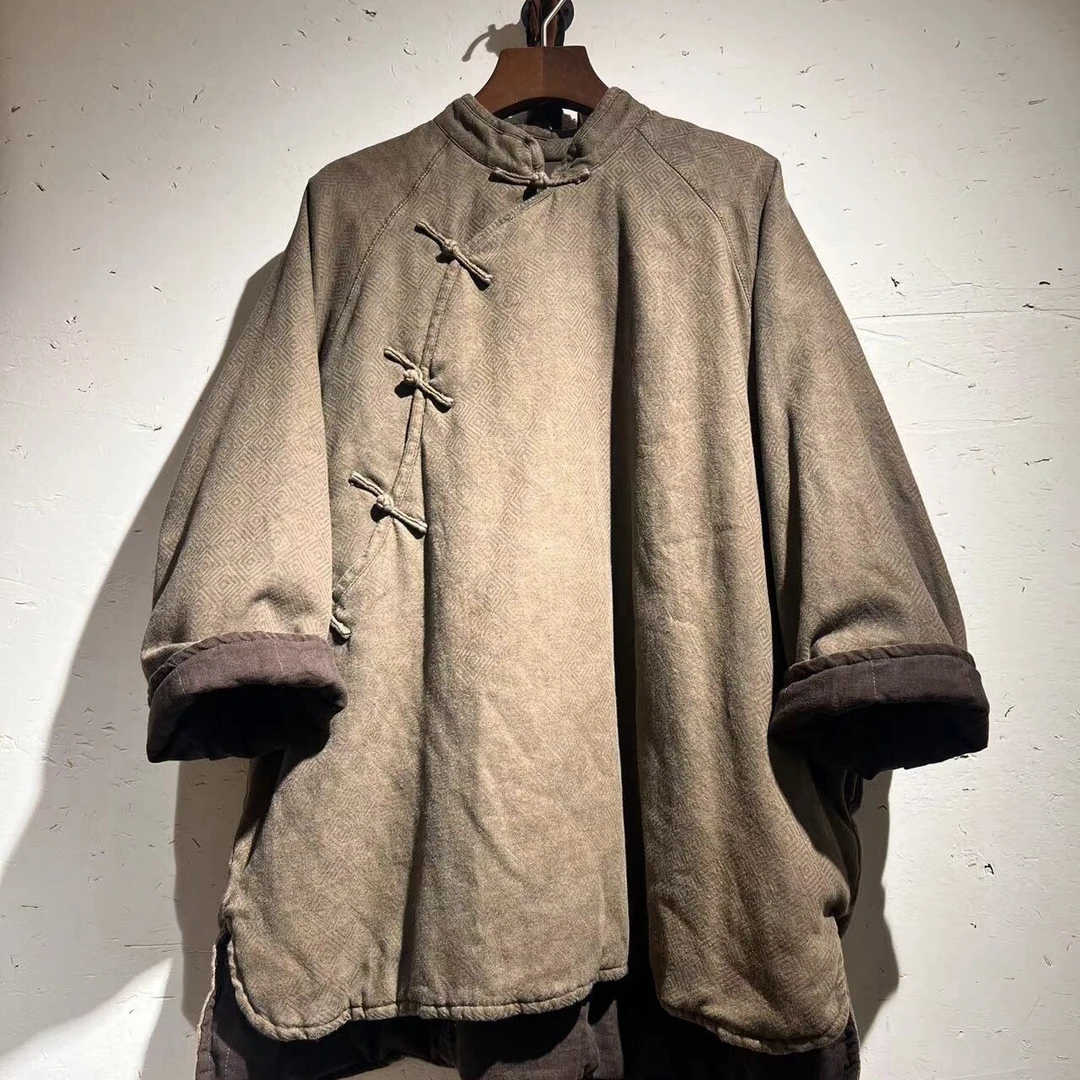 冬冬分享《衣路走来》228#斜襟盘扣棉衣