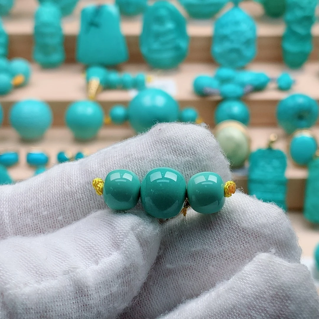 绿松石未镶嵌套装