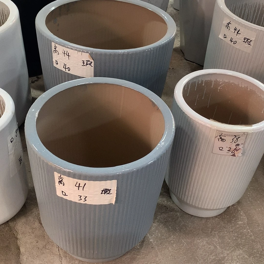 高温陶瓷花盆微瑕