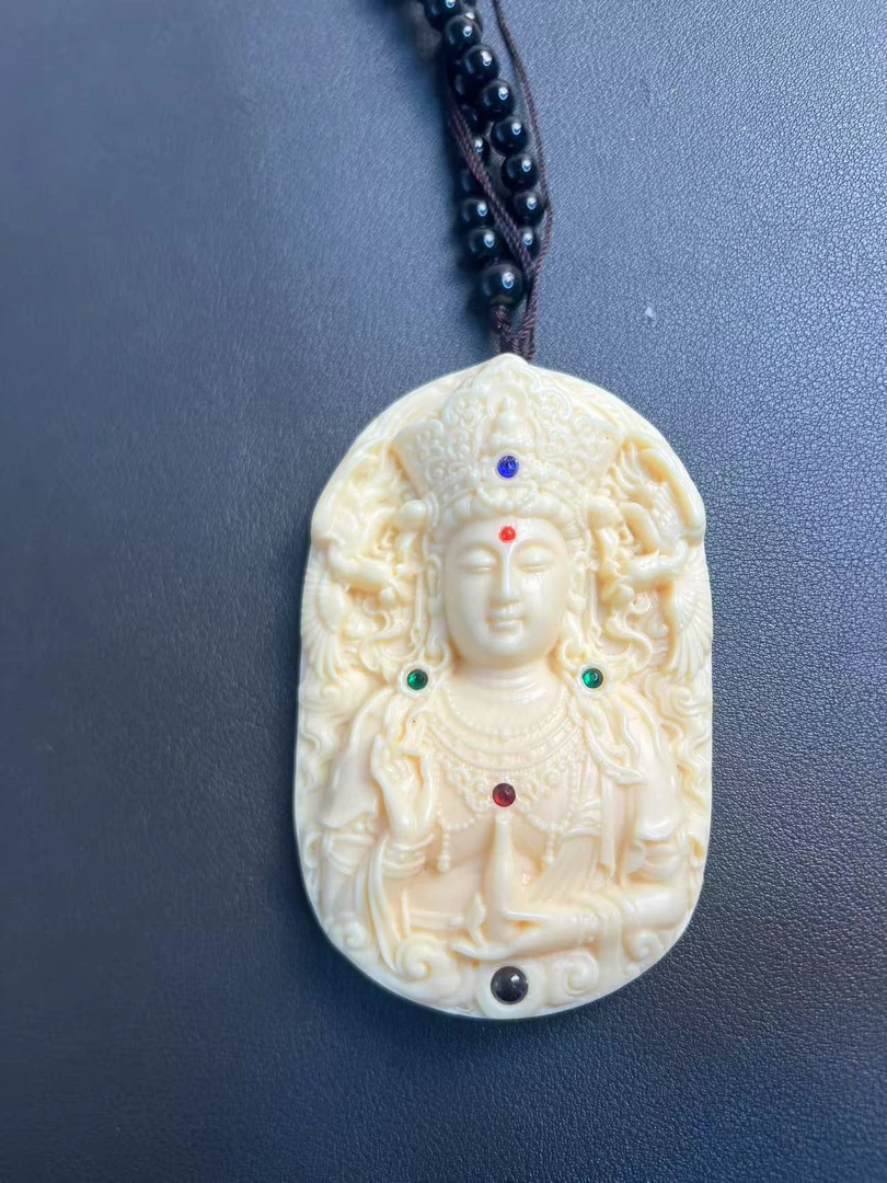 3003-观音精雕精选把件1 无礼盒