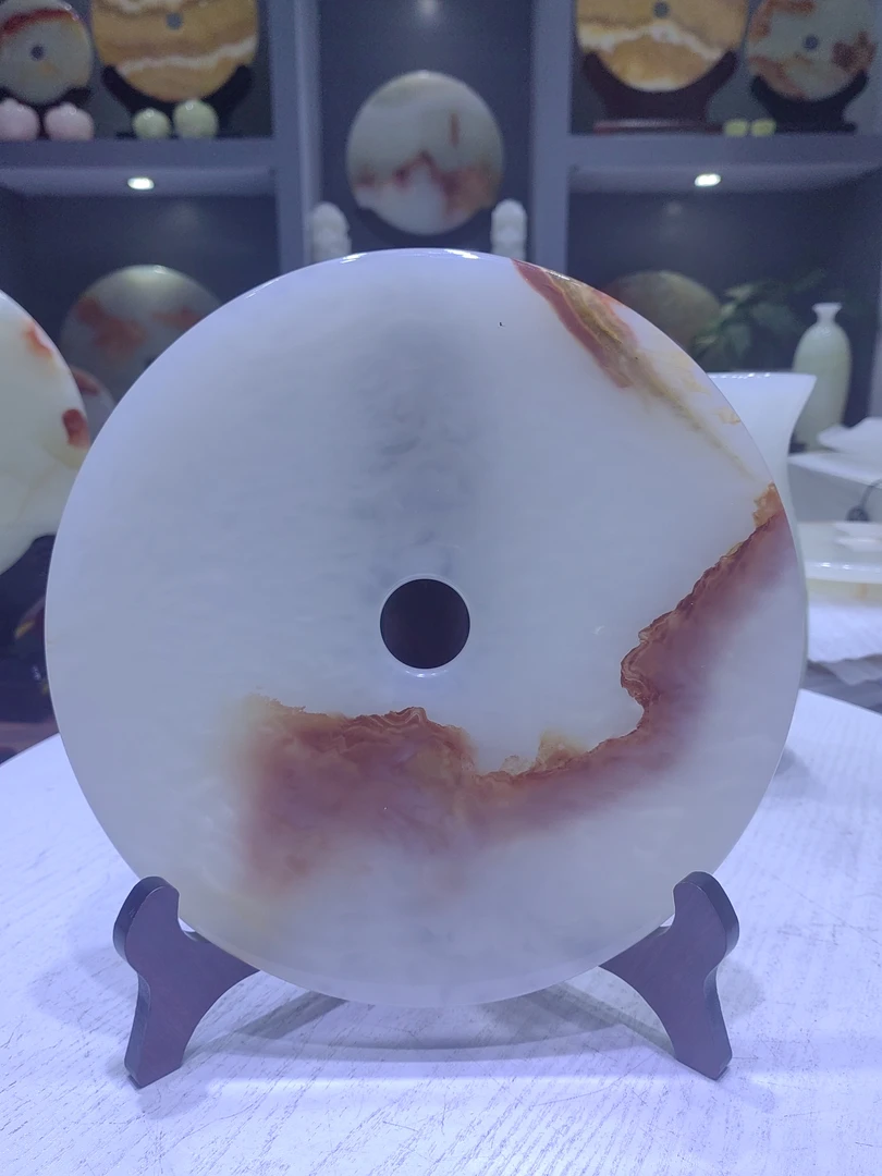 《26公分直径平安扣付米链接》家居摆件日常送礼新居乔迁