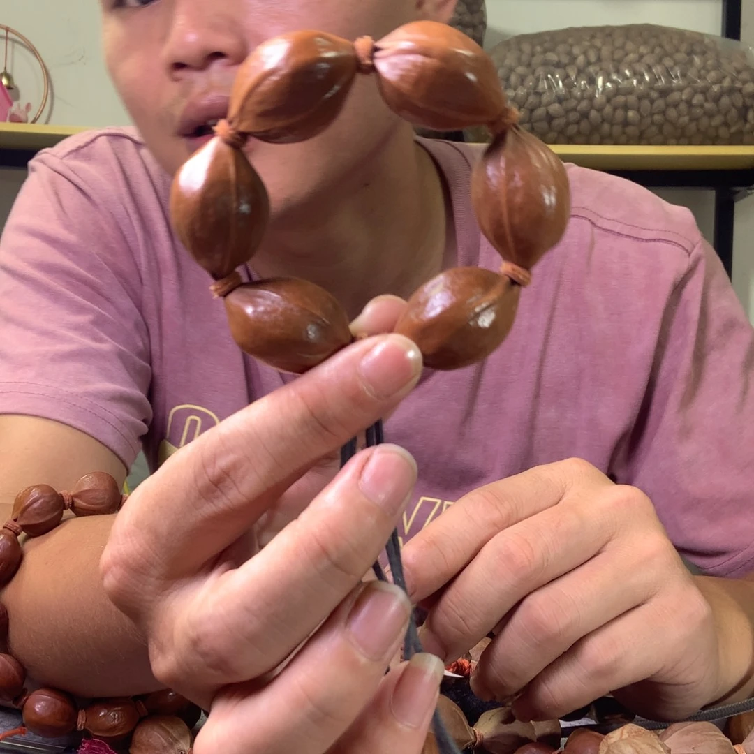 手串/手链橄榄核梅林铁核20/28手捻哑光