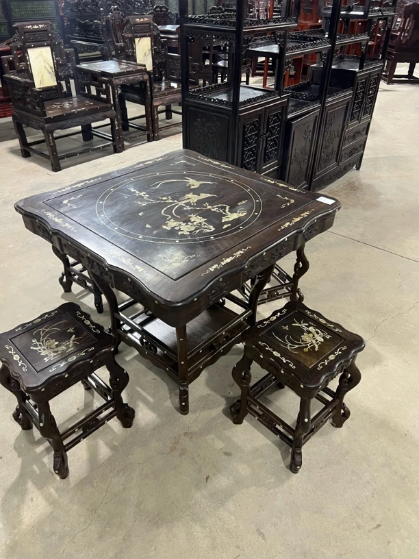 住宅家具 方桌 五件套定