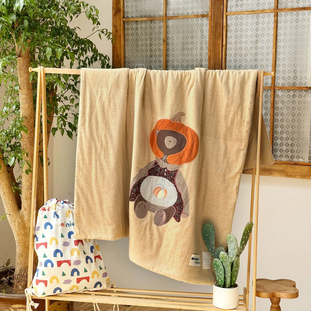 【miniwell实体品牌】纯棉棉花被-色织段染纱布夏被春秋被四季被