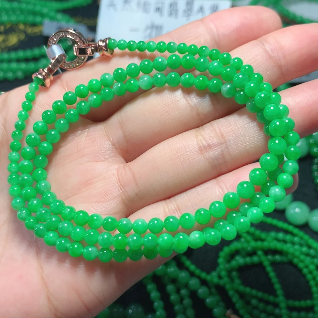 翡翠未镶嵌颈饰缅甸翡翠