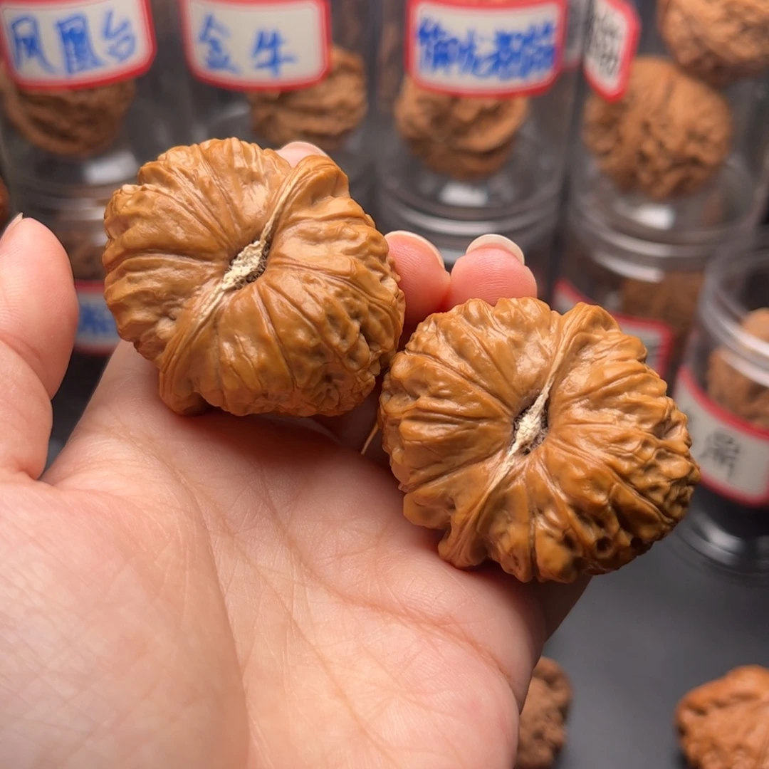 把件文玩核桃43南瓜墩