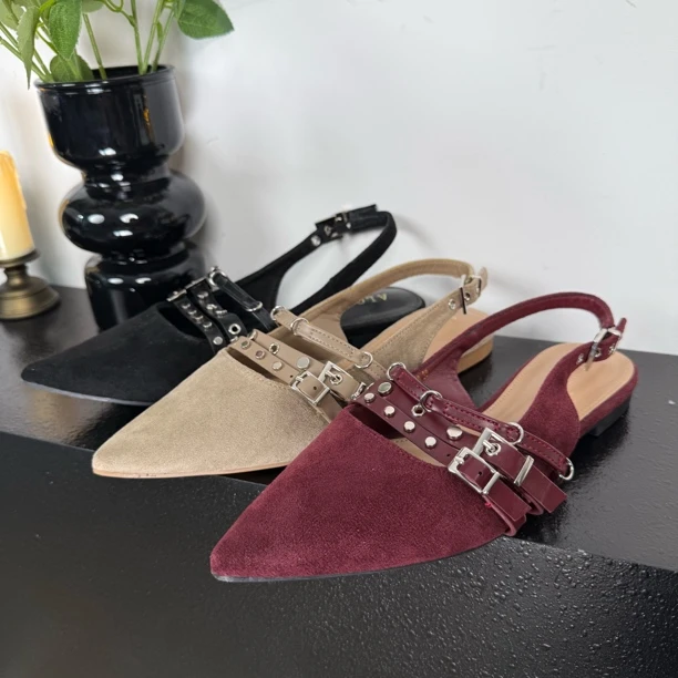 平底低帮后绊带平跟一字带凉鞋高跟鞋流浪丹宁风