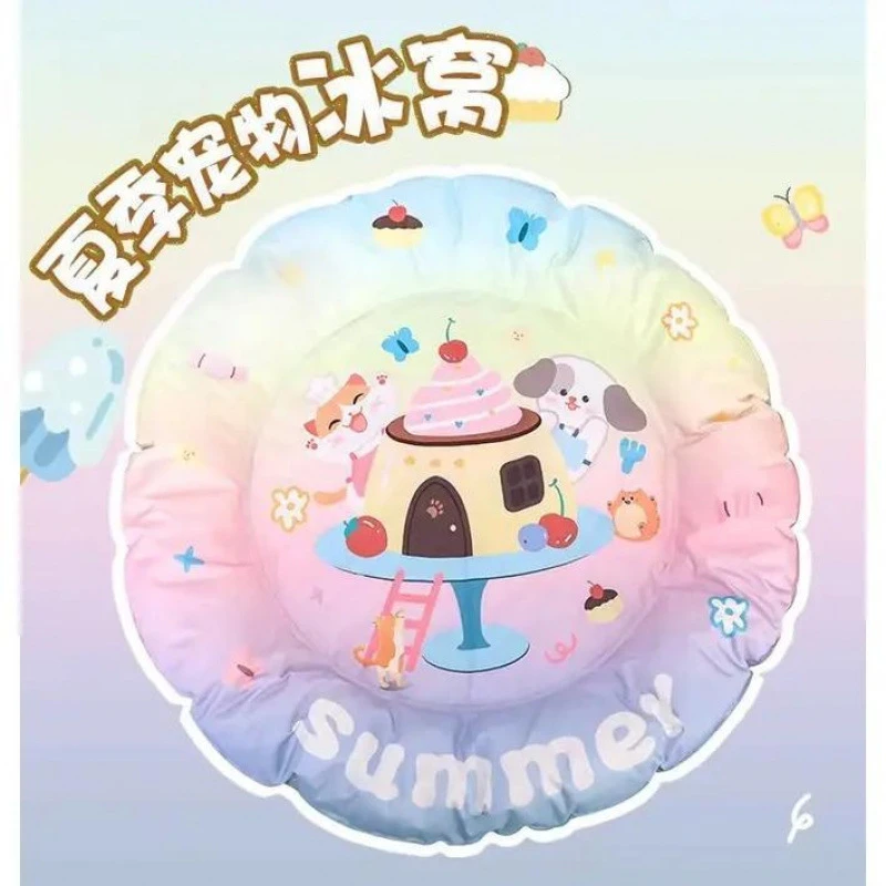 新款宠物冰垫猫咪冰窝狗狗凉席夏天可爱凉垫子睡觉猫咪降温神器