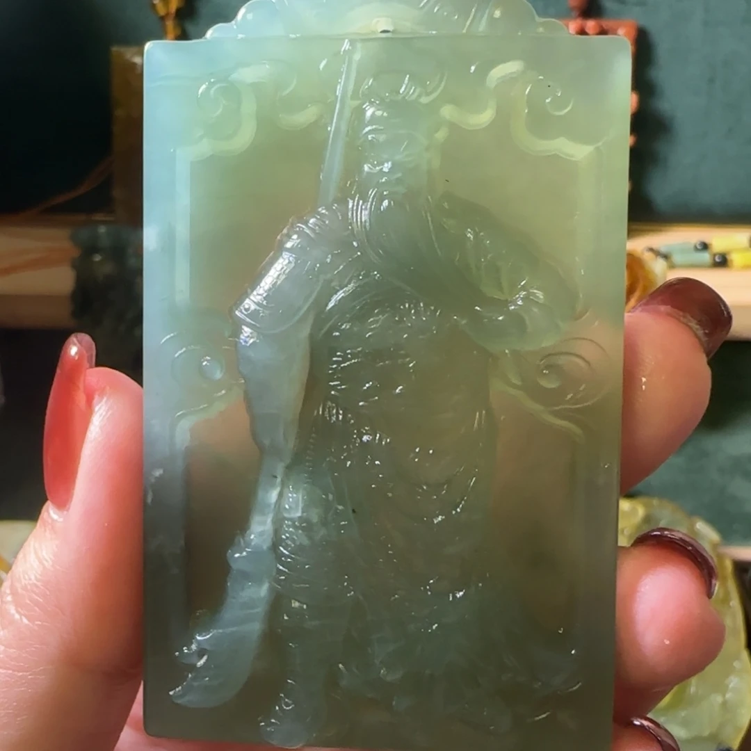 蛇纹石玉颈饰合金用****7