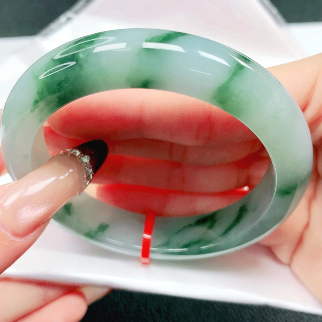 翡翠未镶嵌手镯58