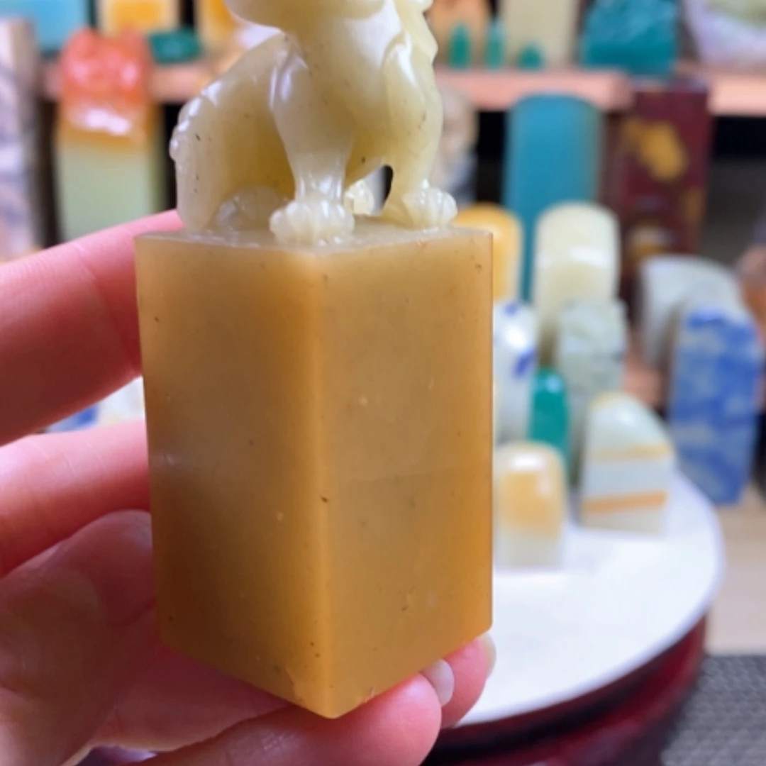 【闪购商品】青田石封门菜花黄……