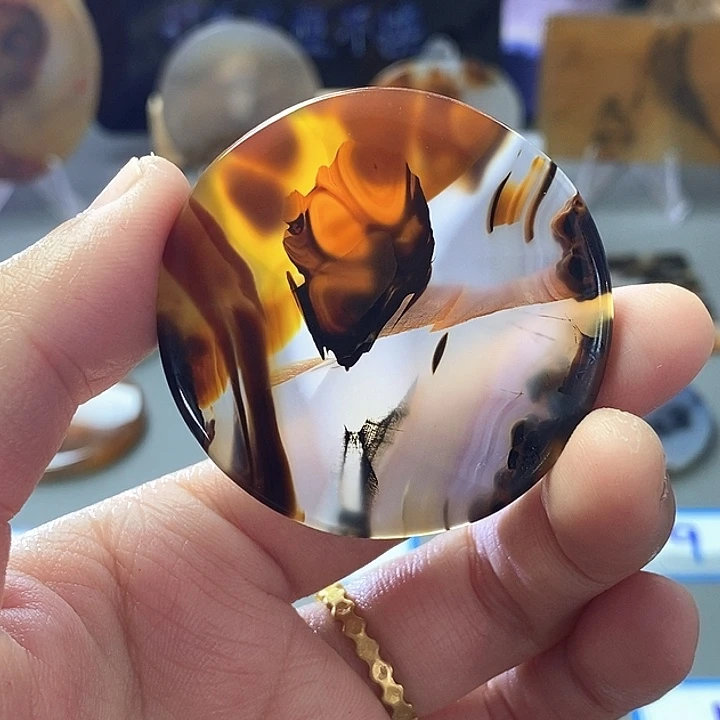 玛瑙/玉髓未镶嵌珠宝半成品