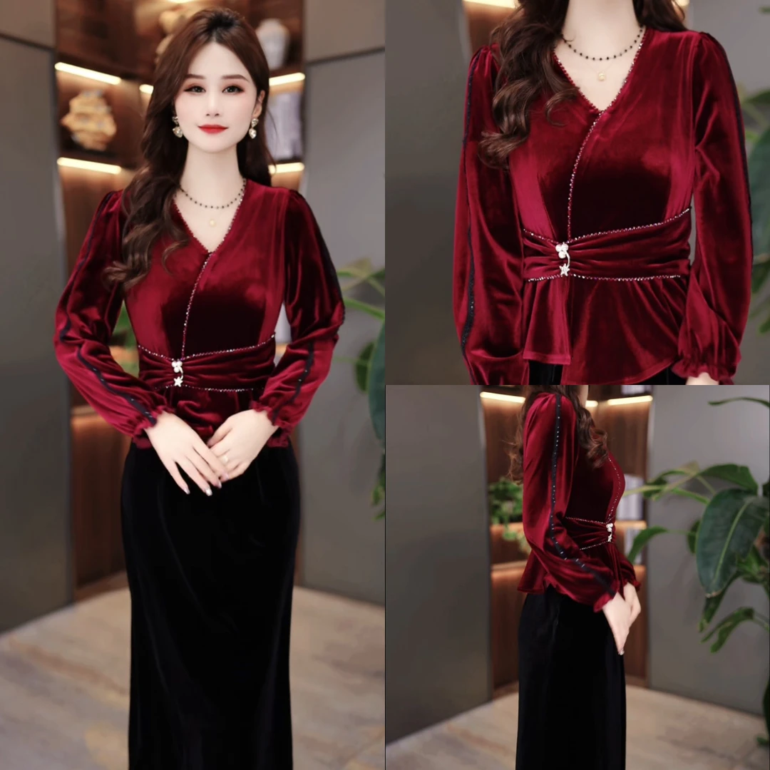 秋季新款连衣裙2025韩版气质显瘦百搭收腰连衣裙MY25K2636