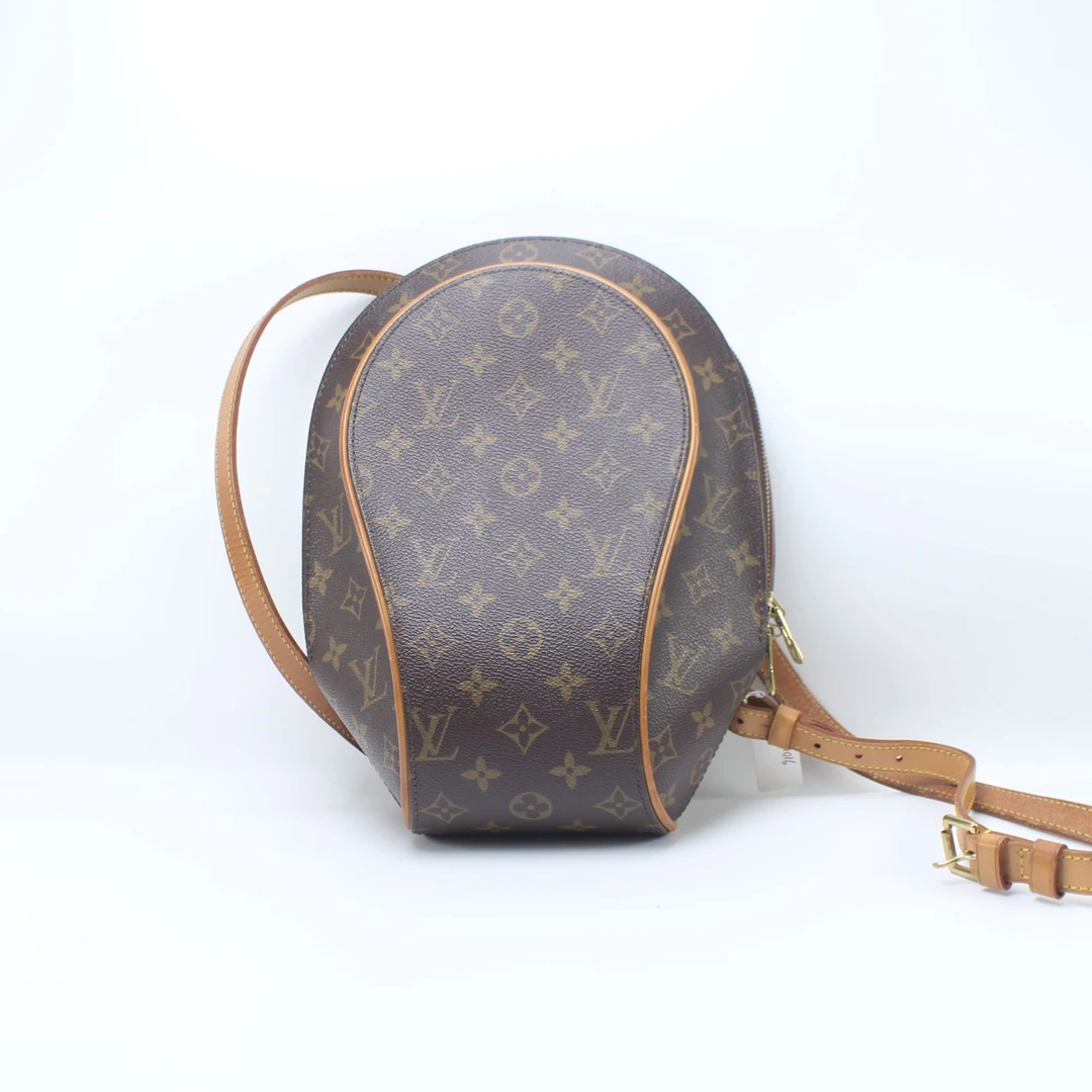 95新 LouisVuitton/路易威登 MI1918老花河蚌小书包背包双肩包