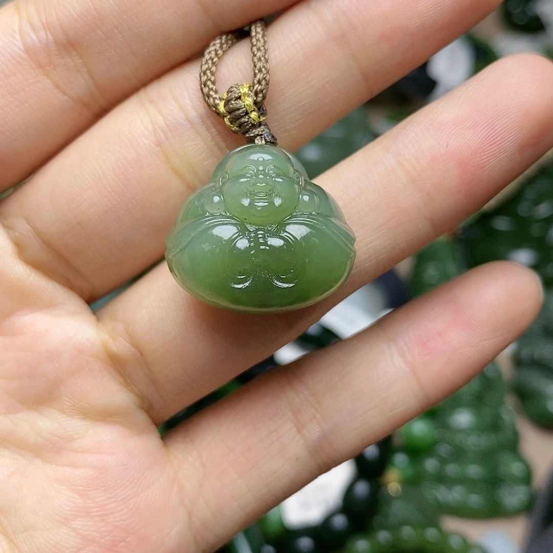 和田玉（碧玉）未镶嵌颈饰
