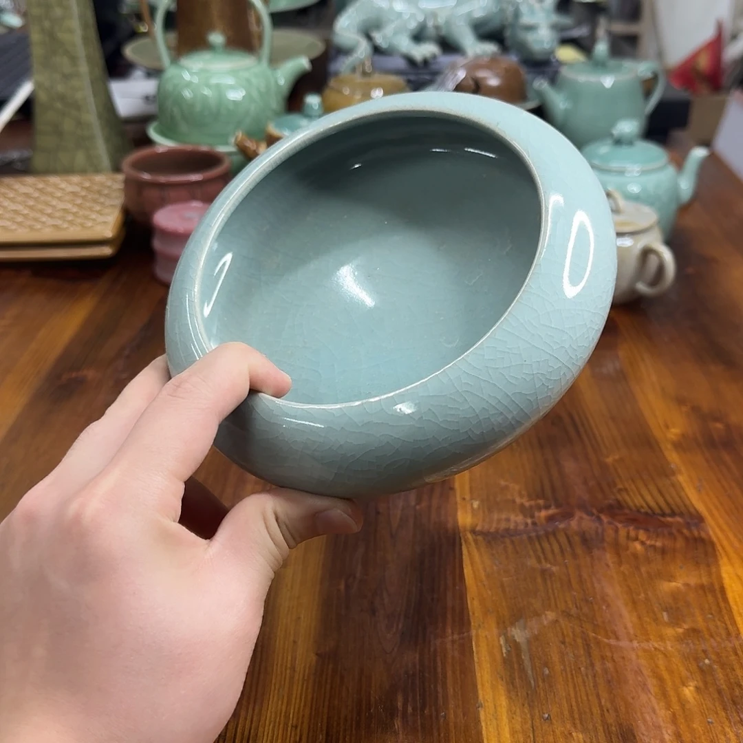 小仲龙泉青瓷微瑕3067