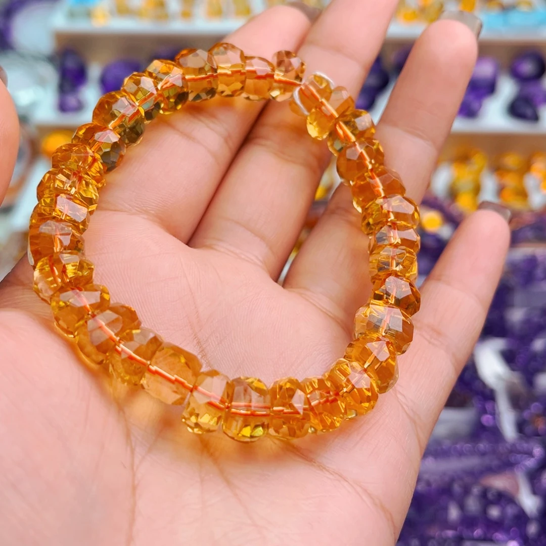 未镶嵌水晶手串天然保真