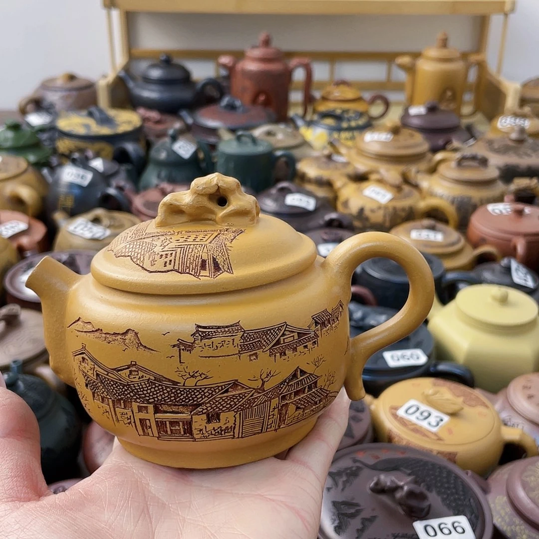 茶壶紫砂紫砂微瑕