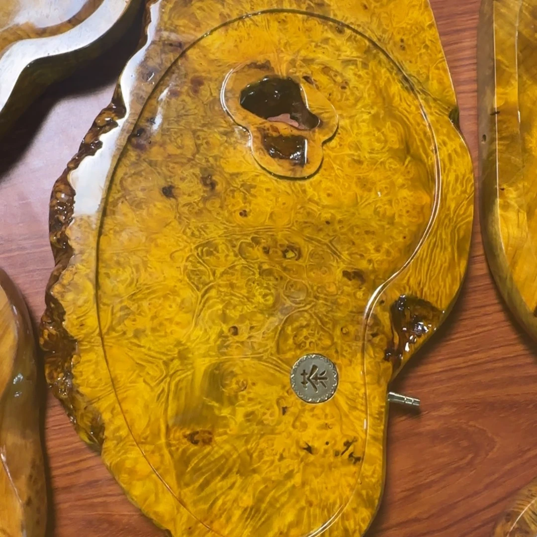 金丝楠黄金樟茶盘