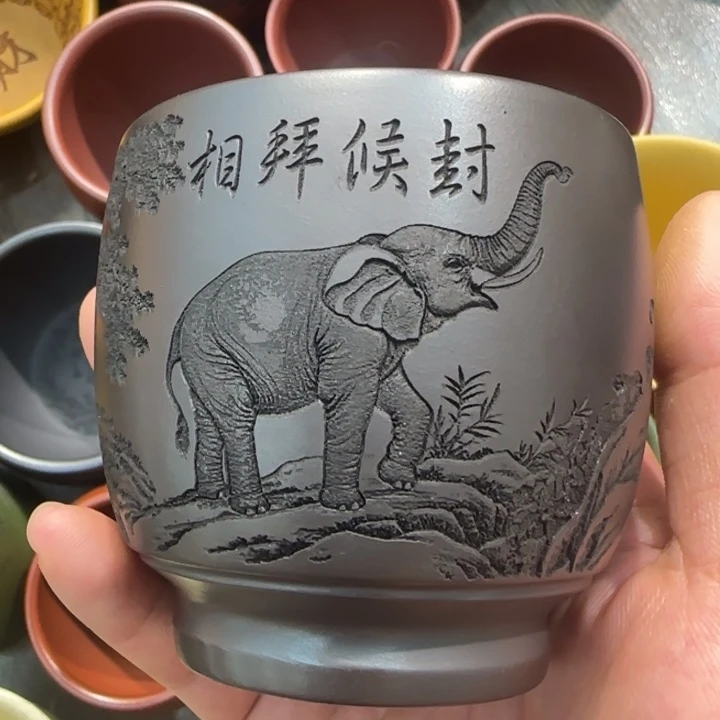 茶杯紫砂全手工制作工艺