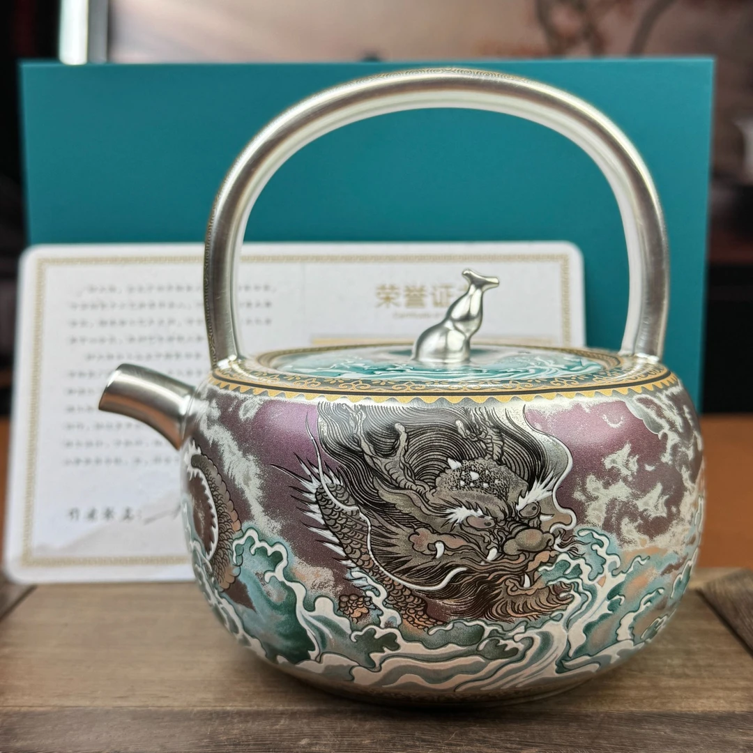 郑文强海龙渊提梁壶Y135