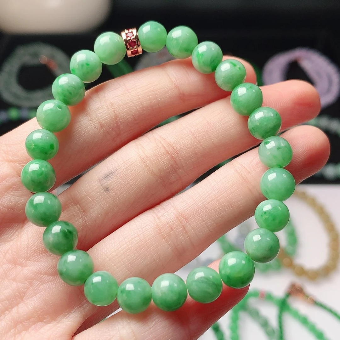 翡翠未镶嵌手链翡翠