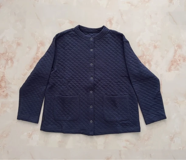 251523（阿梦服饰）菱格棉服  衣长62