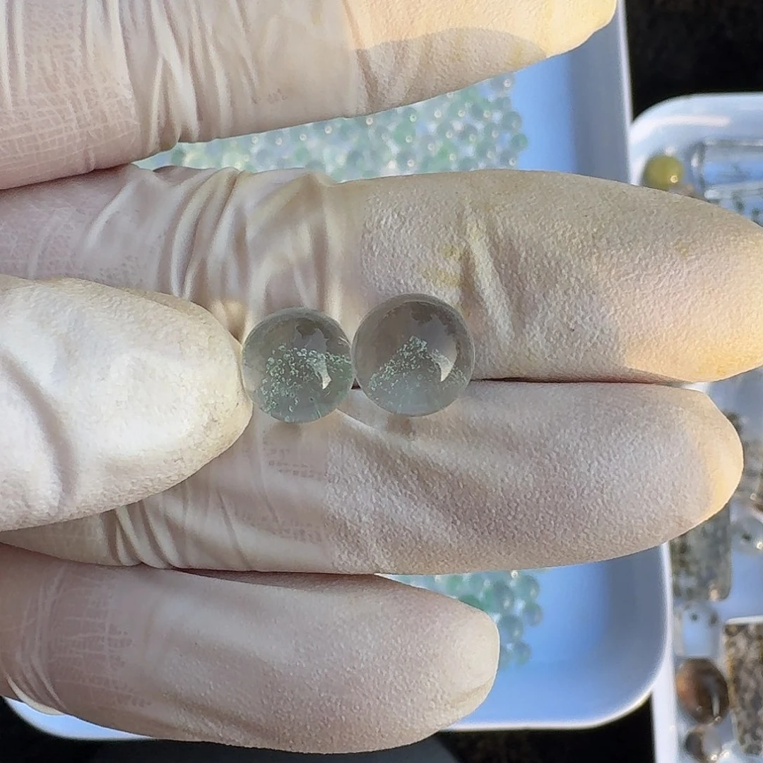 澜***宝水晶颈饰未镶嵌定制不退不换