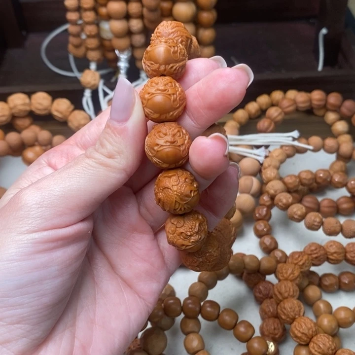 猴头核桃手串龙蛇蝉15左右体验款