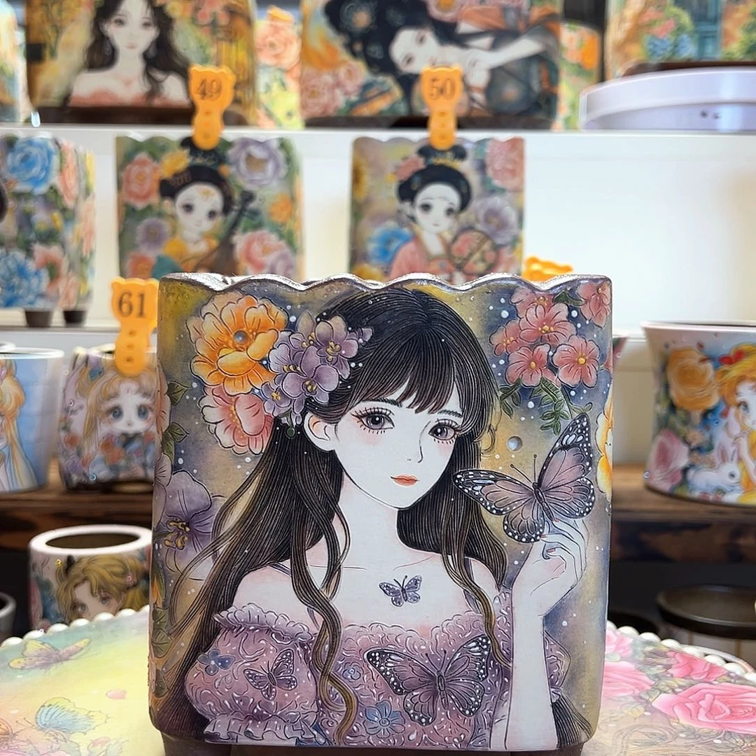Gogo的精工美女高方盆（微瑕疵特价）