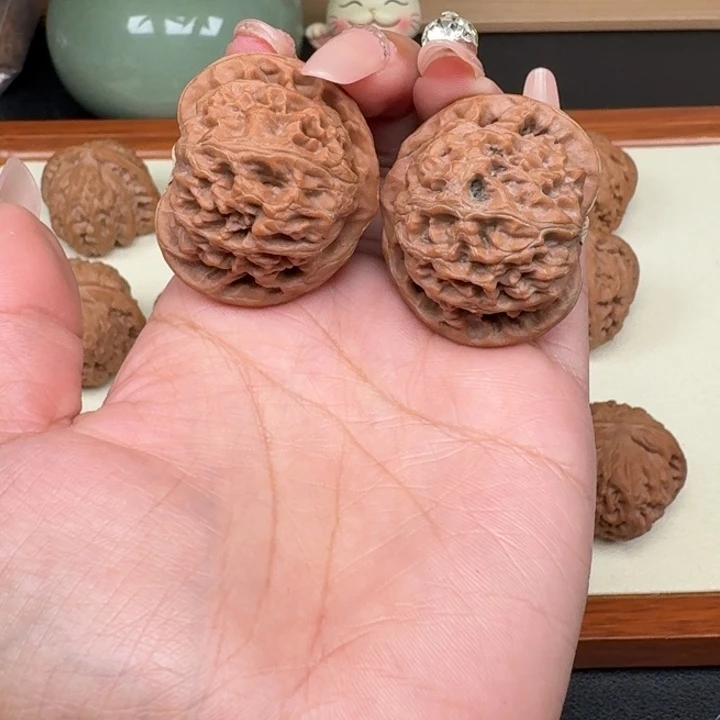 文玩核桃把件全品宫灯39