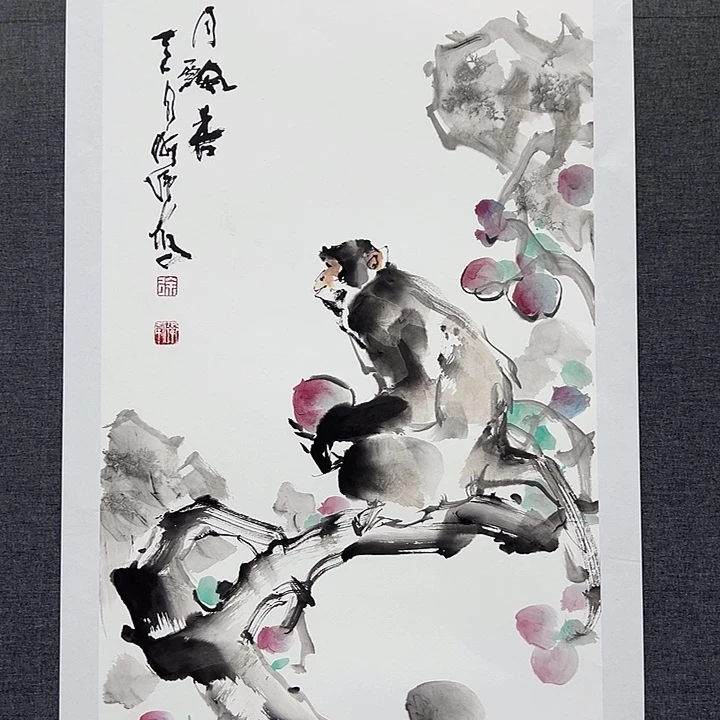 国画书画作品多次