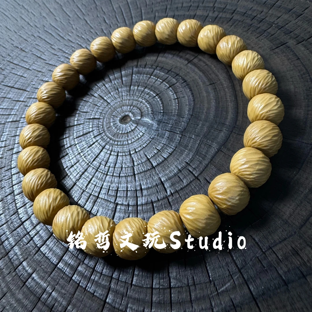 铭哲-千刃云锦-全品原皮原色猴头手串
