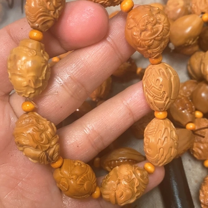 橄榄核手串/手链开***哥橄榄微瑕105