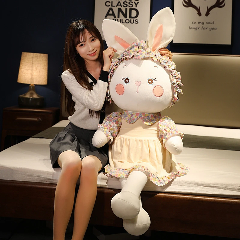 毛绒大号兔子玩偶兔兔毛绒玩具布娃娃超软床上睡觉抱枕圣诞节礼物